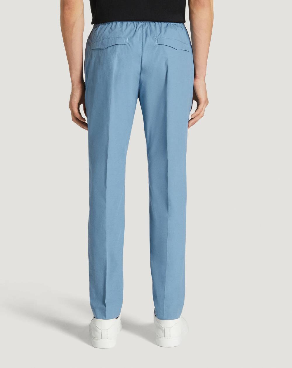 Pt Torino Pantaloni Omega in popeline stretch Nuova