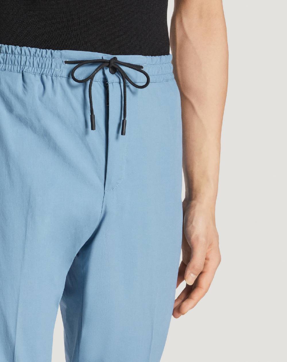 Pt Torino Pantaloni Omega in popeline stretch Nuova