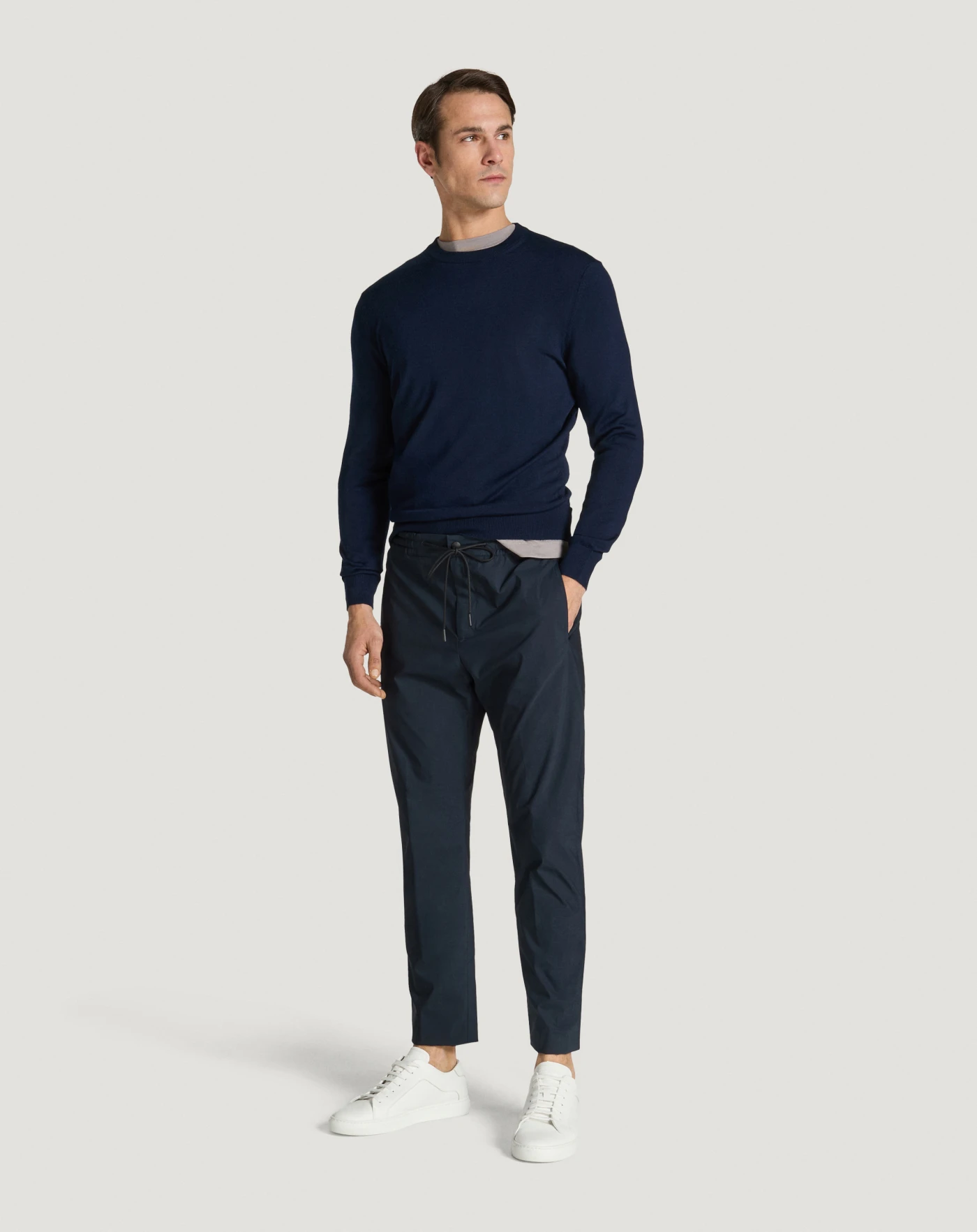 Pt Torino Pantaloni Omega in popeline Moda
