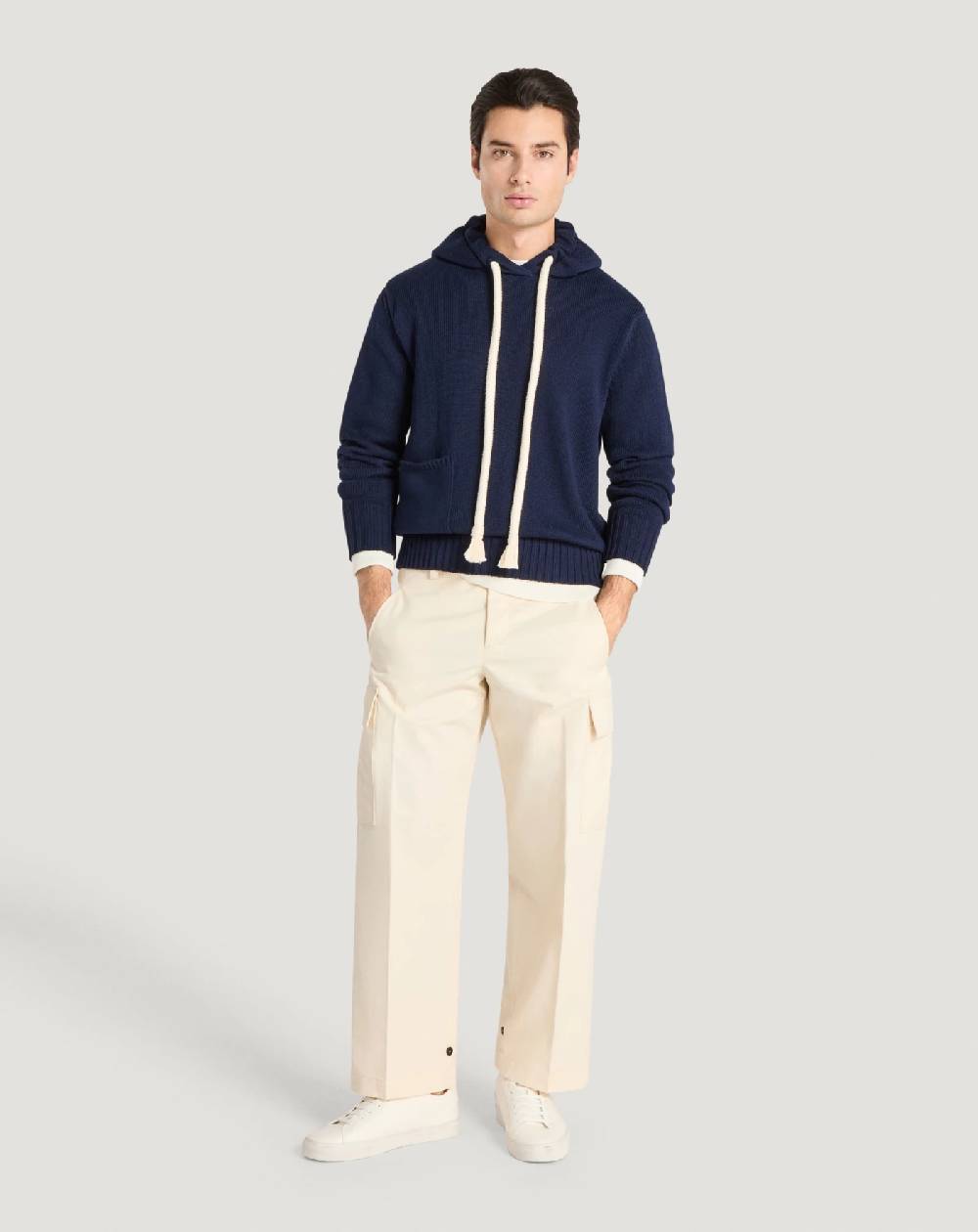 Pt Torino Pantaloni Hunter in popeline Italia