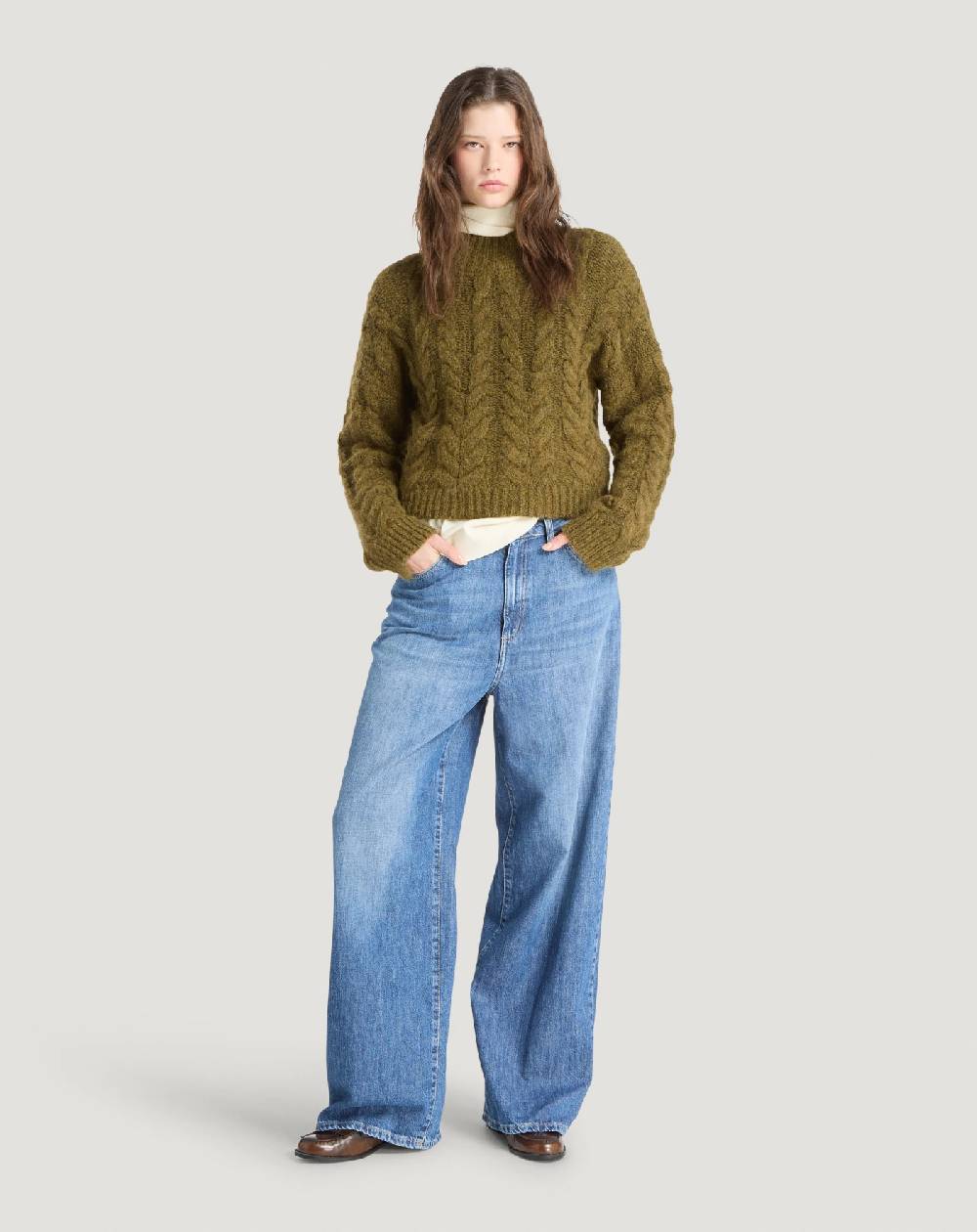 Pt Torino Jeans Miley in denim di cotone Pezzi Unici