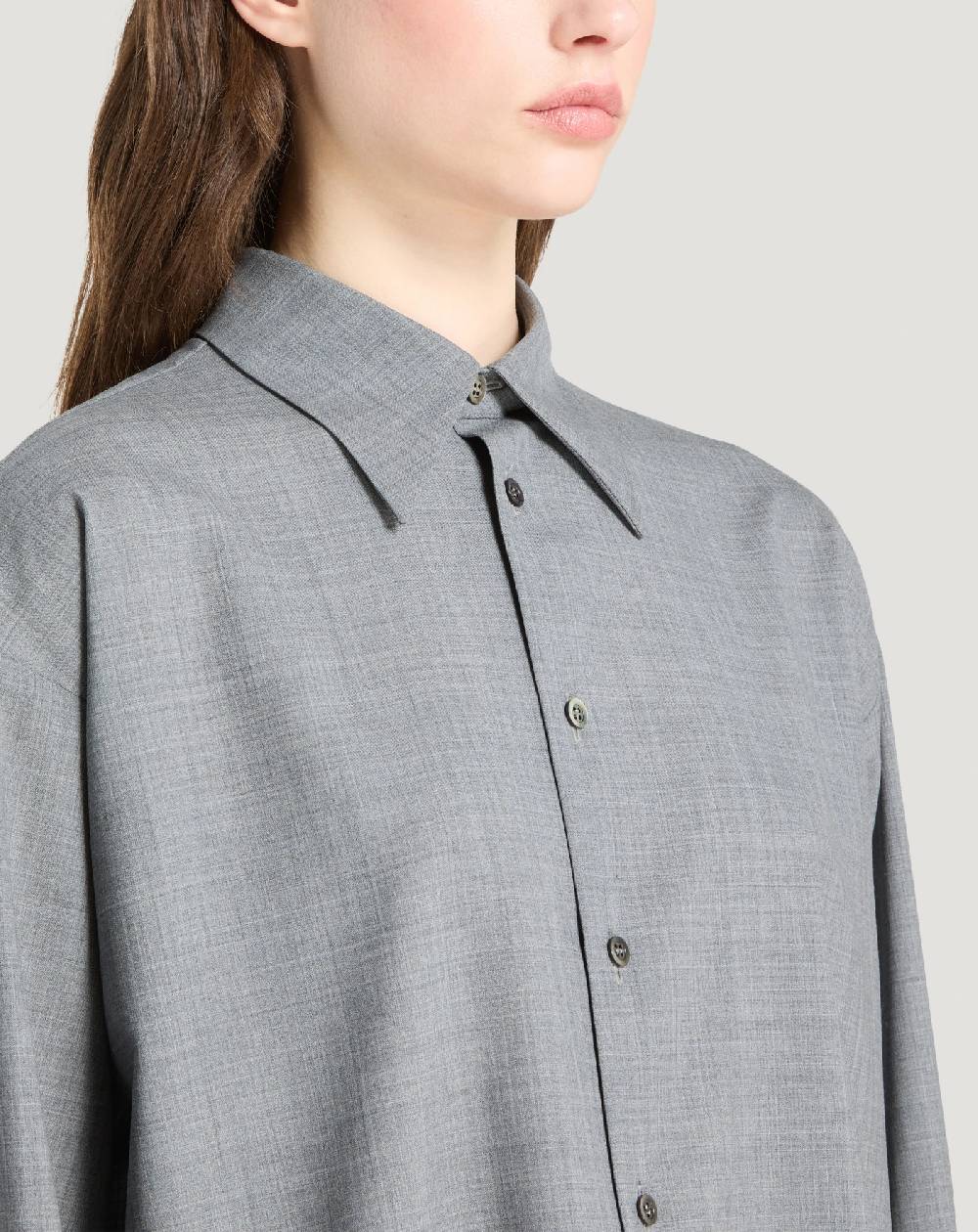 Pt Torino Camicia in lana Fino Al -60%