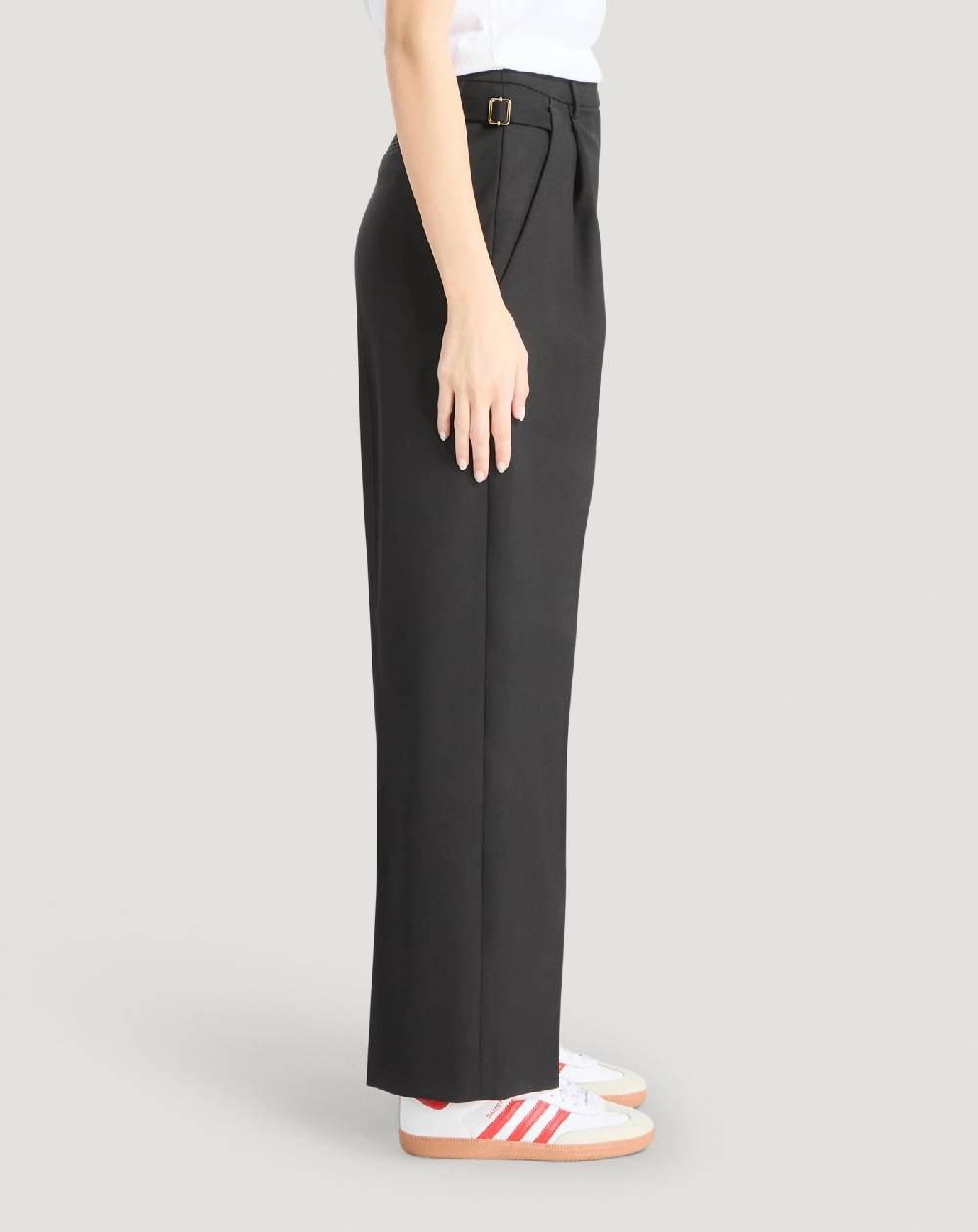 Pt Torino Pantaloni Isabel in lana stretch Novità