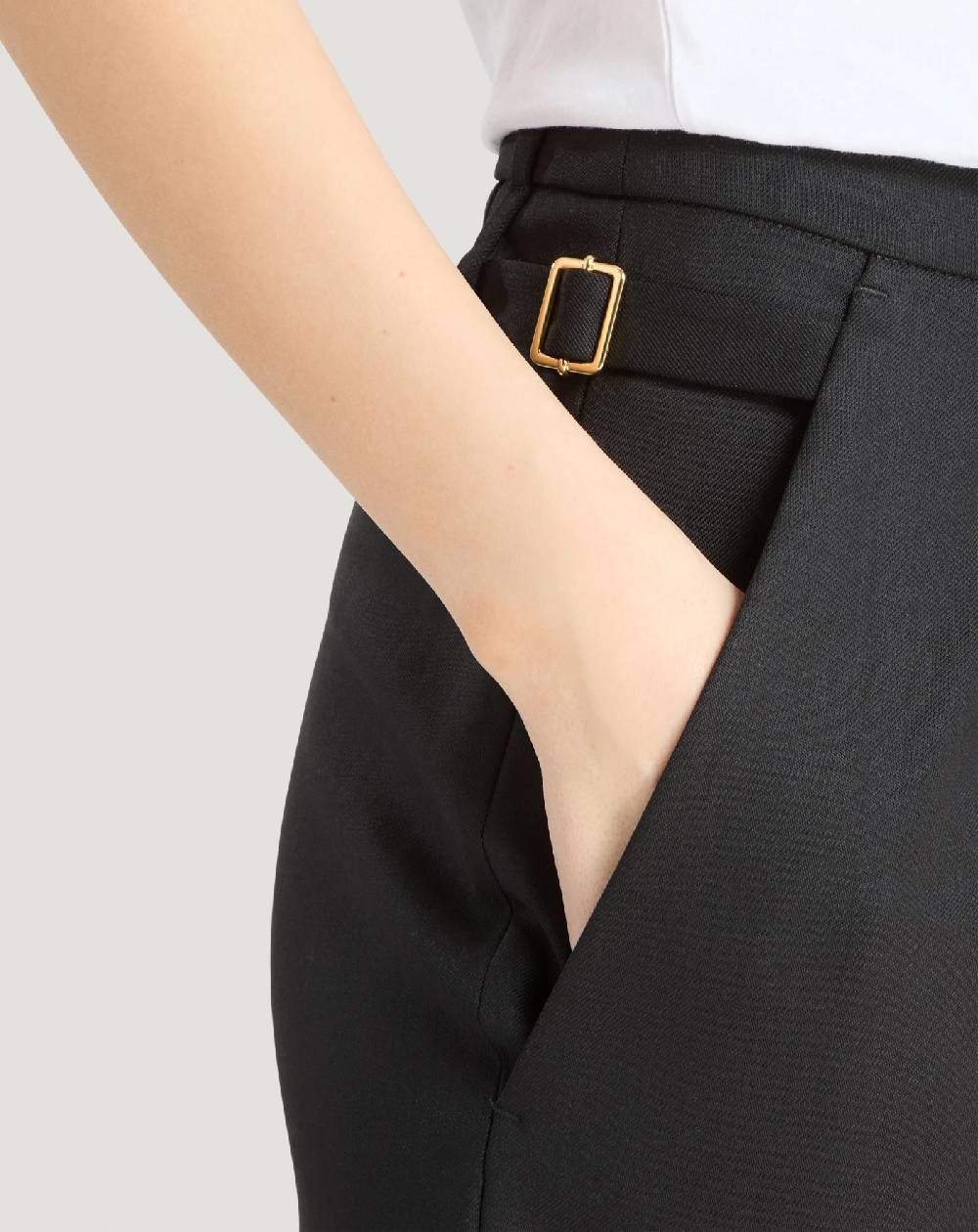 Pt Torino Pantaloni Isabel in lana stretch Novità