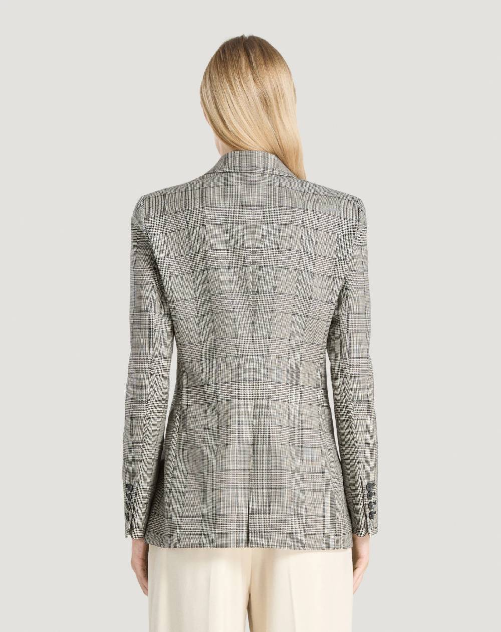 Pt Torino Blazer in lana check Presa