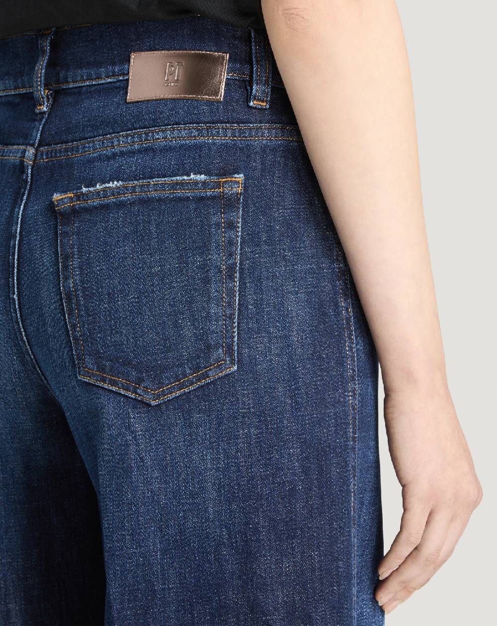 Pt Torino Jeans Cyndi in denim loose Online