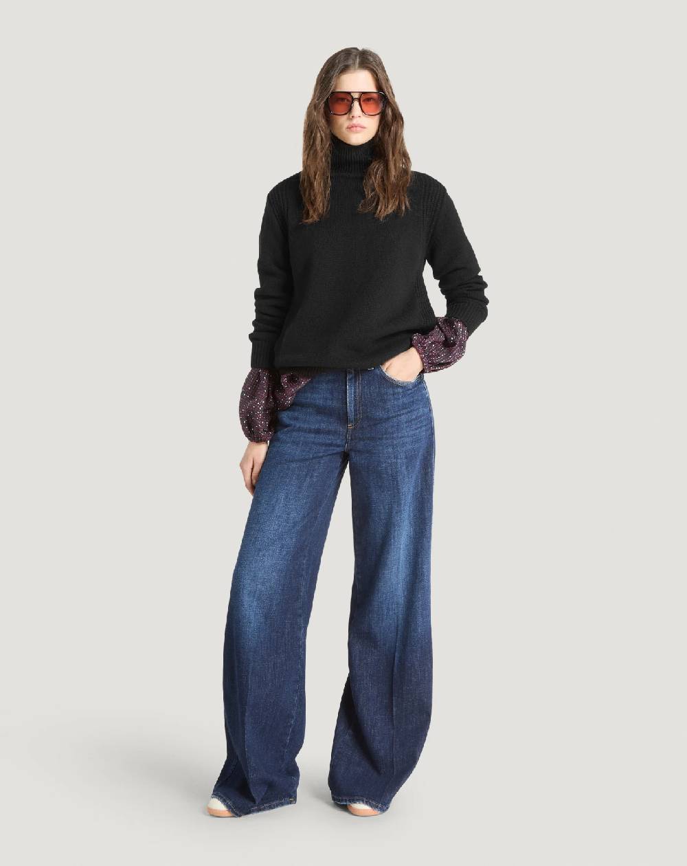 Pt Torino Jeans Cyndi in denim loose Online