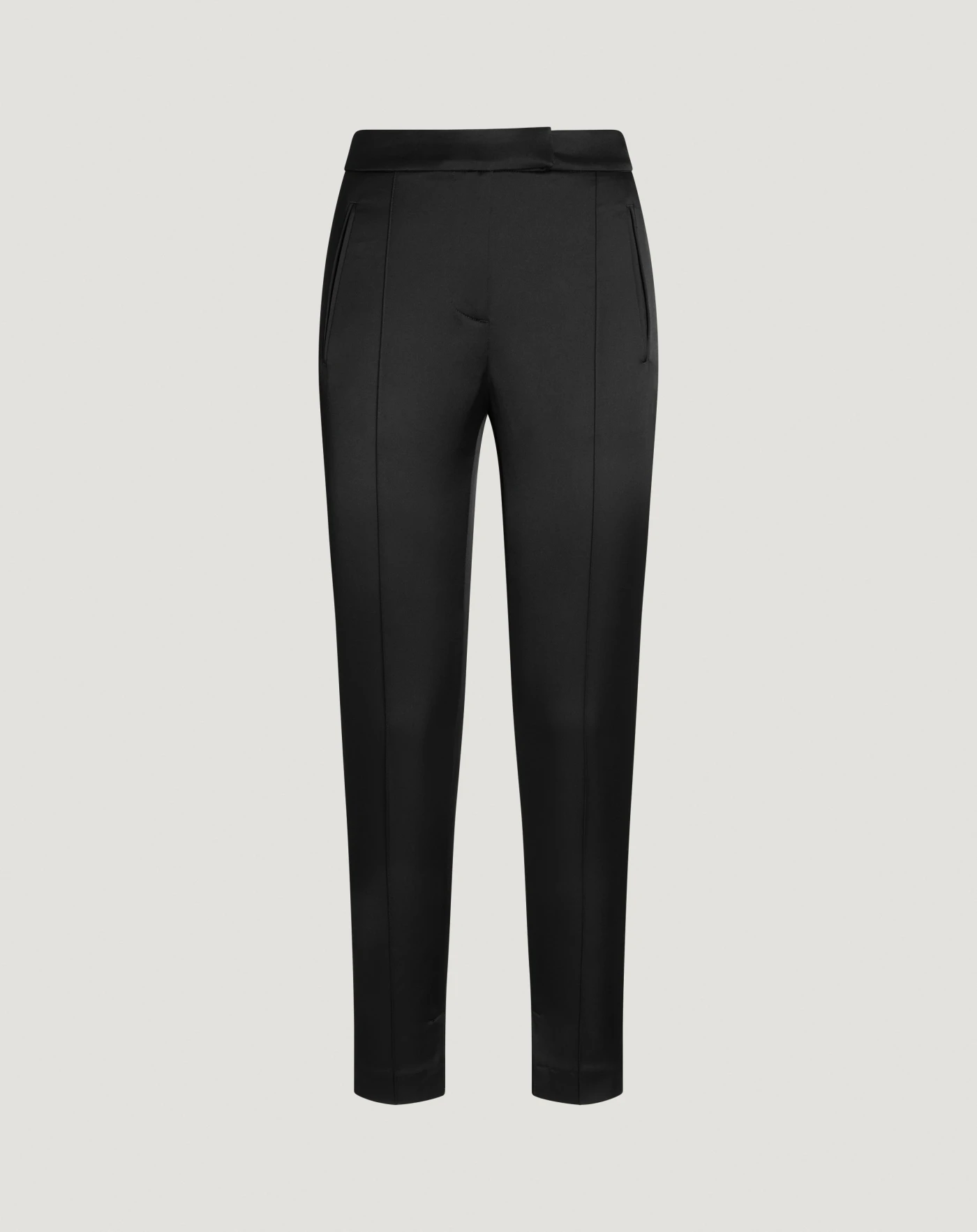 Pt Torino Pantaloni Frida in satin fluido