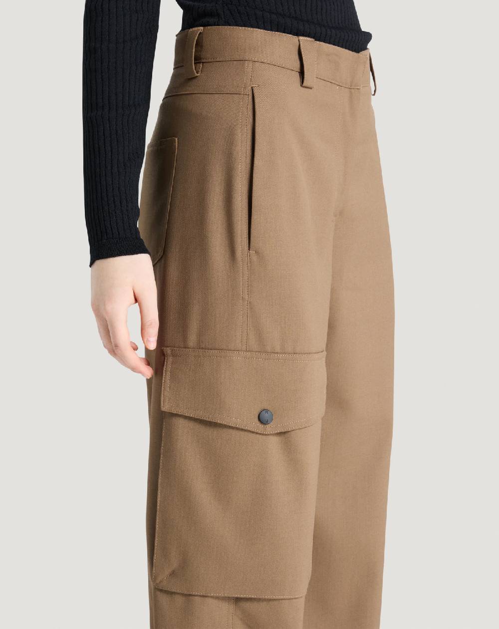 Pt Torino Pantaloni Giselle in tecno lana Saldi