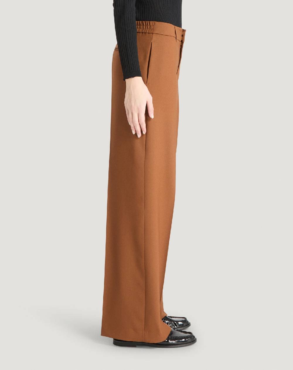 Pt Torino Pantaloni Lorenza in lana stretch Vendita Calda