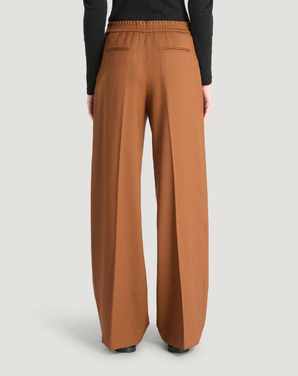 Pt Torino Pantaloni Lorenza in lana stretch Vendita Calda