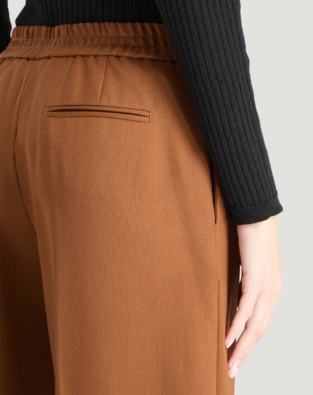 Pt Torino Pantaloni Lorenza in lana stretch Vendita Calda