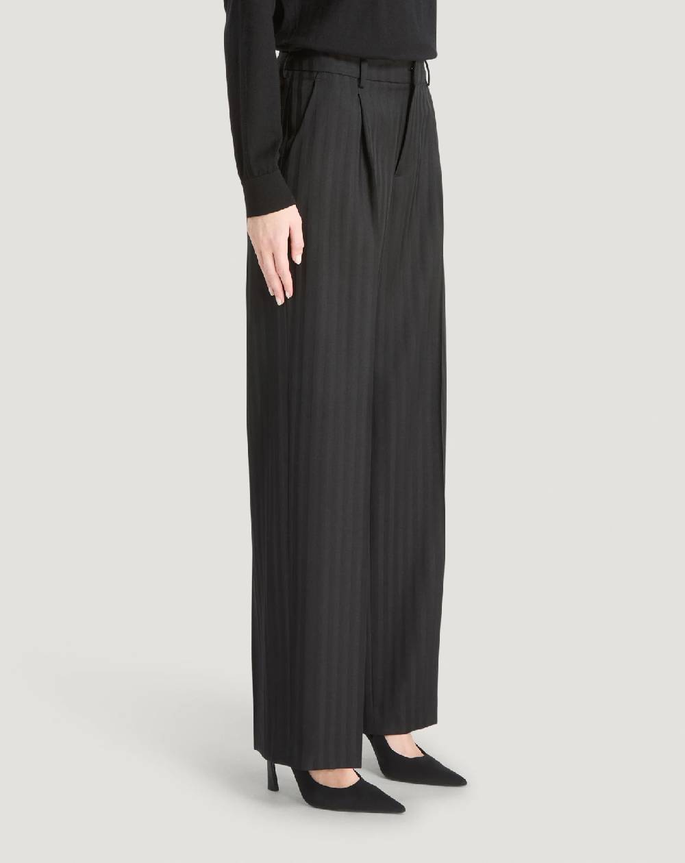 Pt Torino Pantaloni Lola in lana Qualità