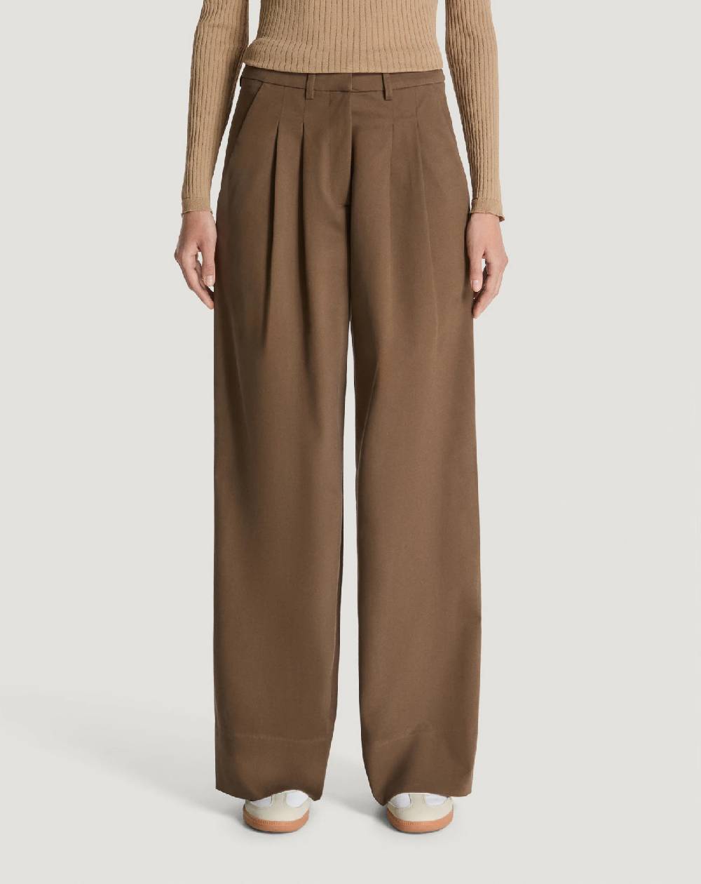 Pt Torino Pantaloni Frankie in twill Spedizione Gratuita