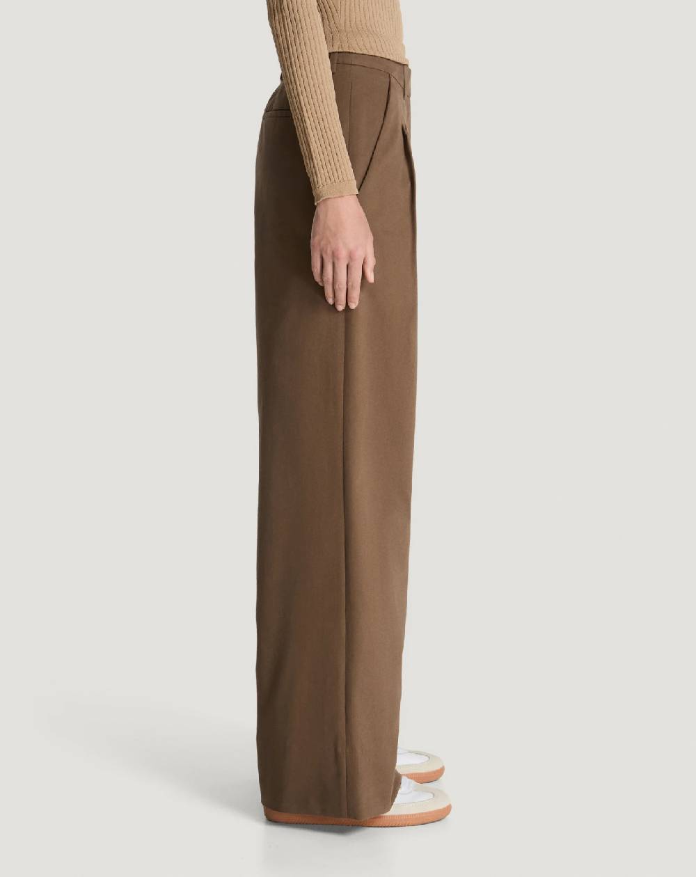 Pt Torino Pantaloni Frankie in twill Spedizione Gratuita