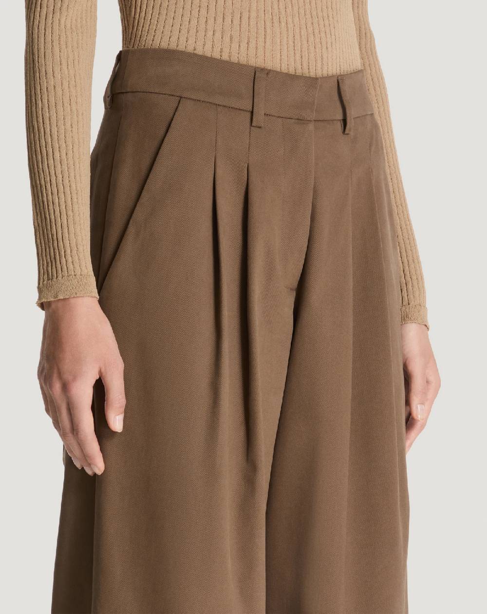 Pt Torino Pantaloni Frankie in twill Spedizione Gratuita