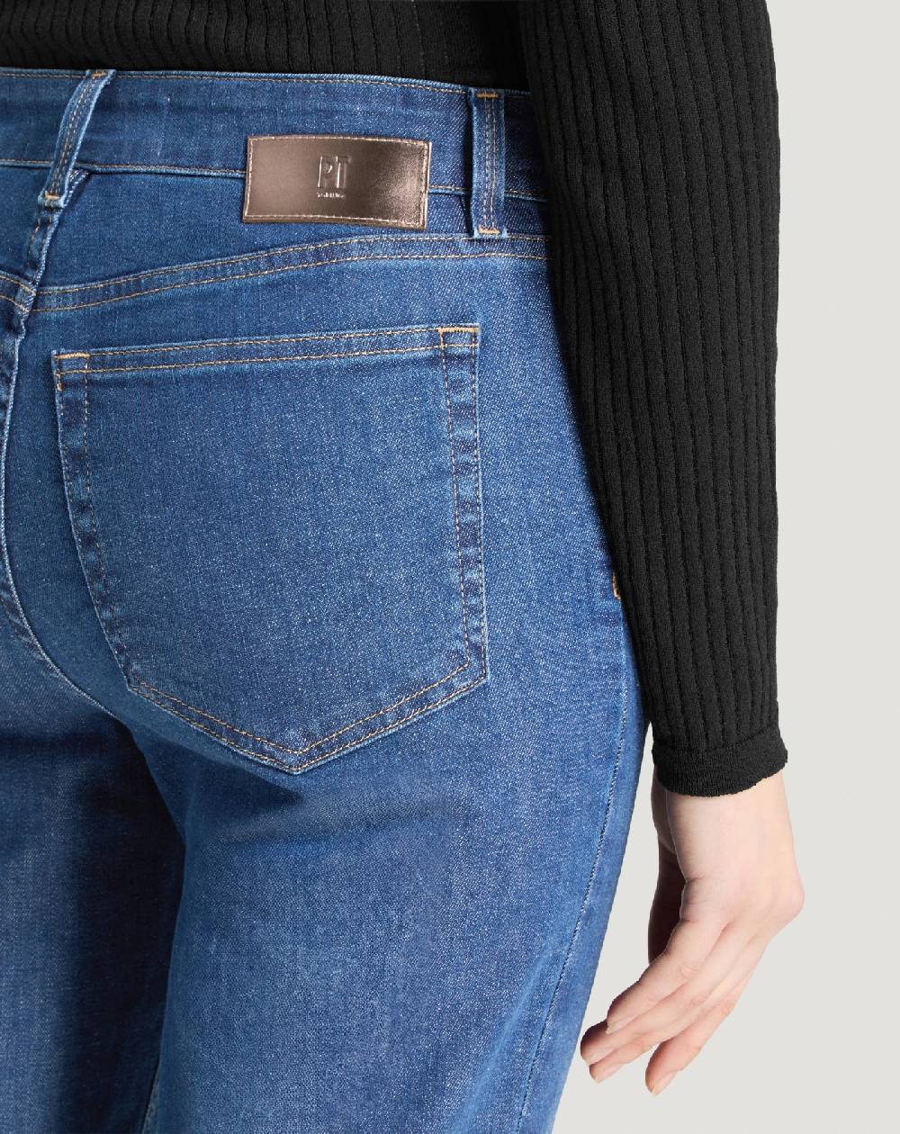 Pt Torino Jeans Alanis in stretch indigo batavia Soddisfazione Garantita