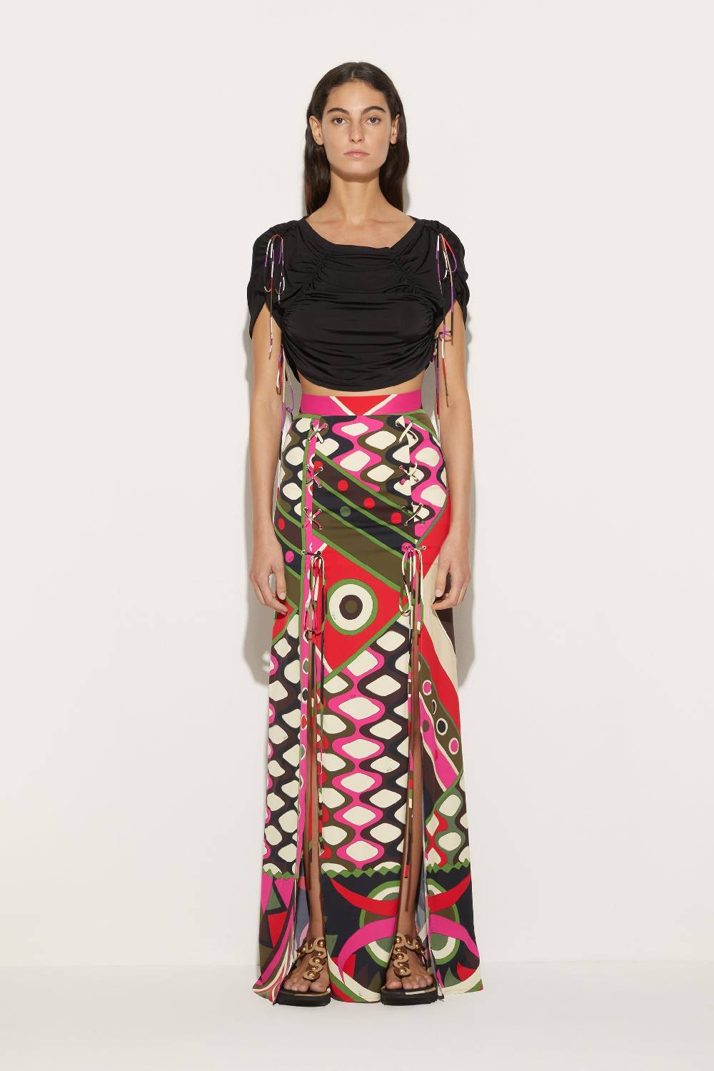 Pucci Gonna lunga con stampa Vivara Promozione