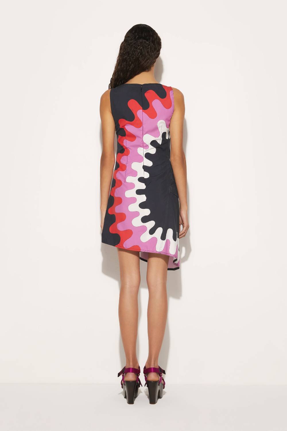 Pucci Mini abito con arricciature e stampa Bersaglio Spedizione Gratuita