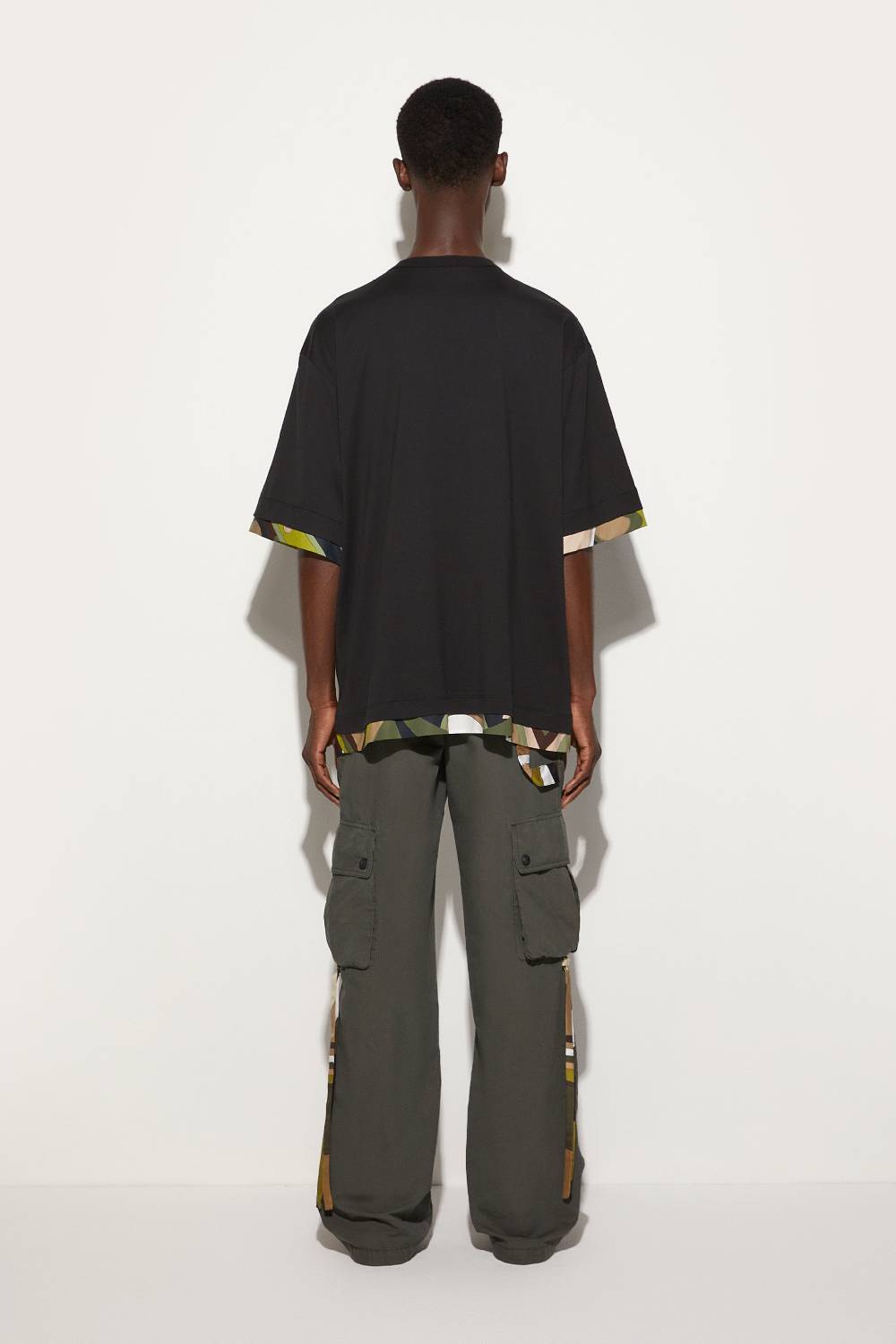 Pucci T-shirt con finiture Iride Consegna Veloce