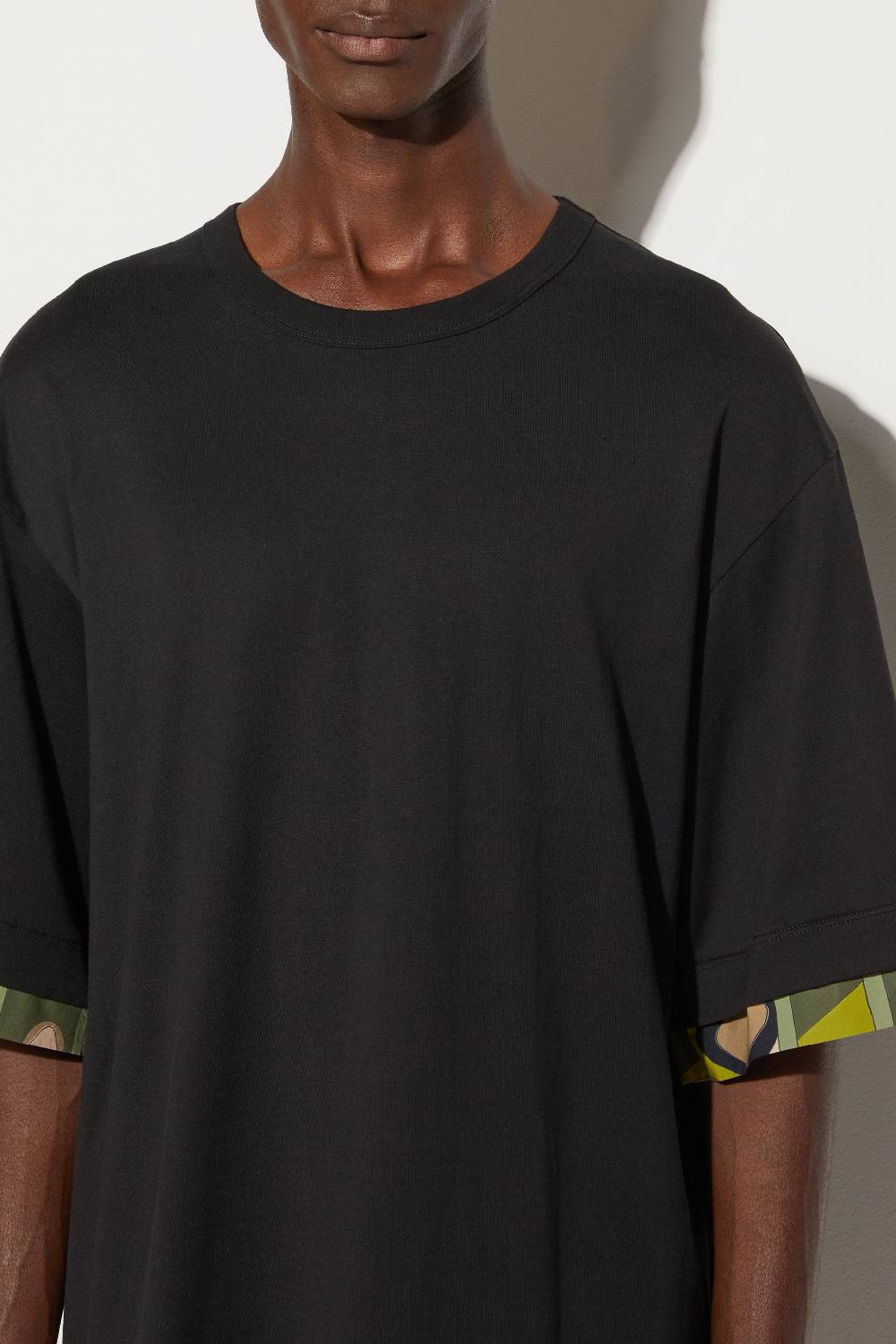Pucci T-shirt con finiture Iride Consegna Veloce