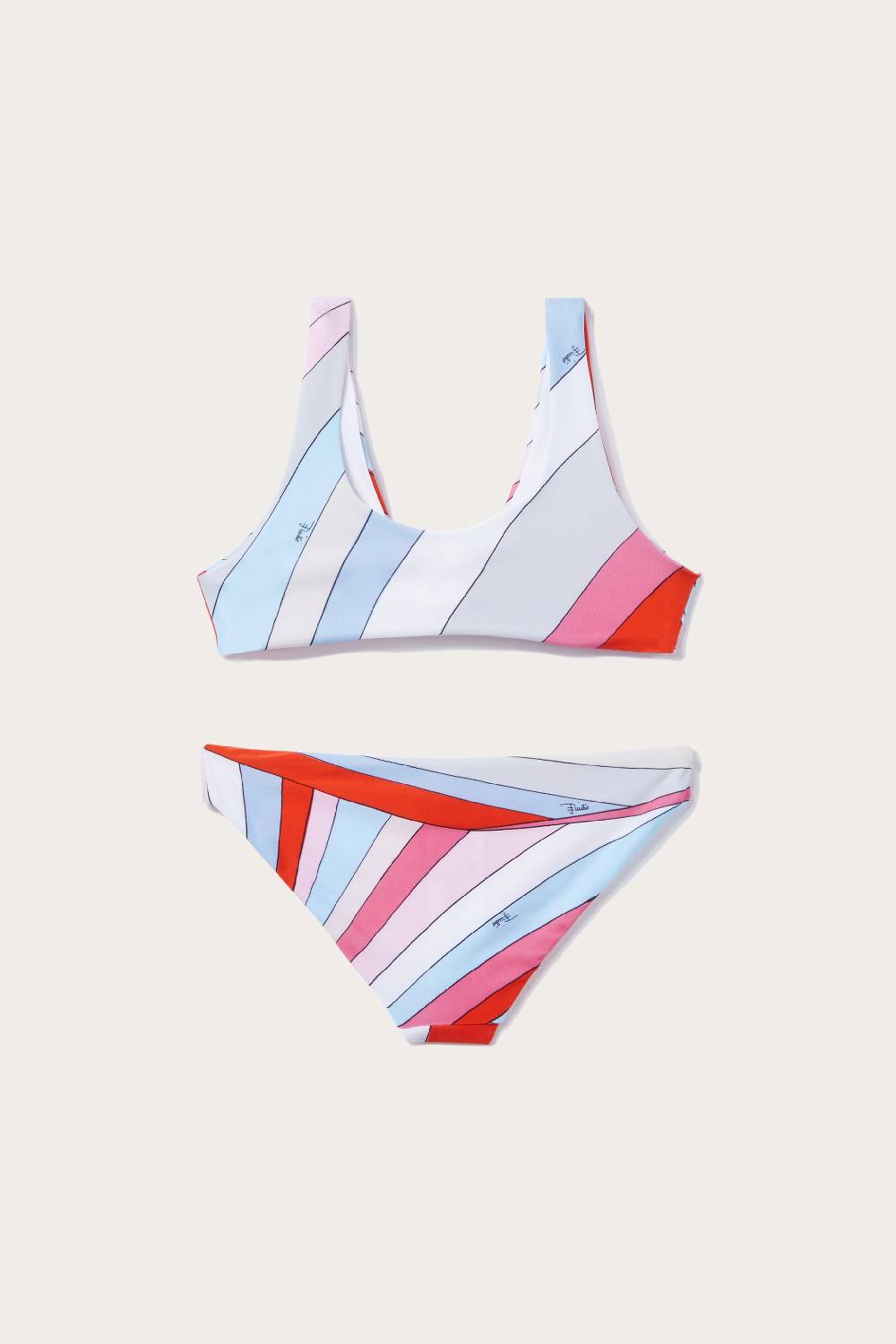 Pucci Bikini con stampa Iride In Vendita