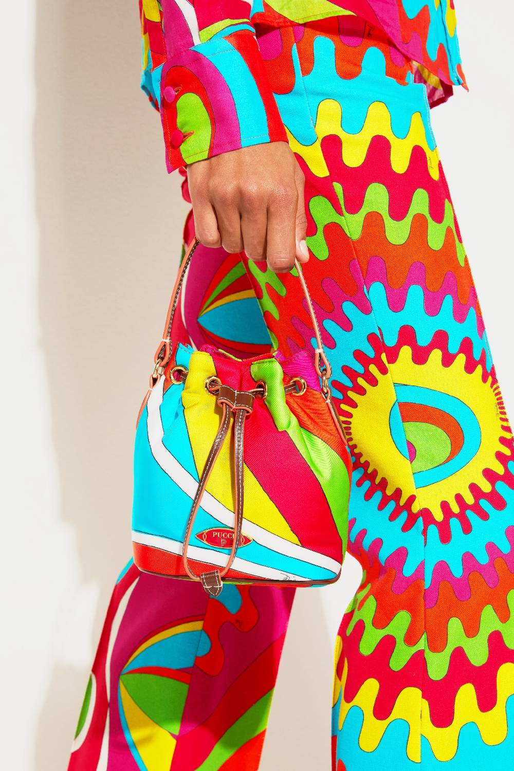 Pucci Borsa a secchiello Yummy Nuovo