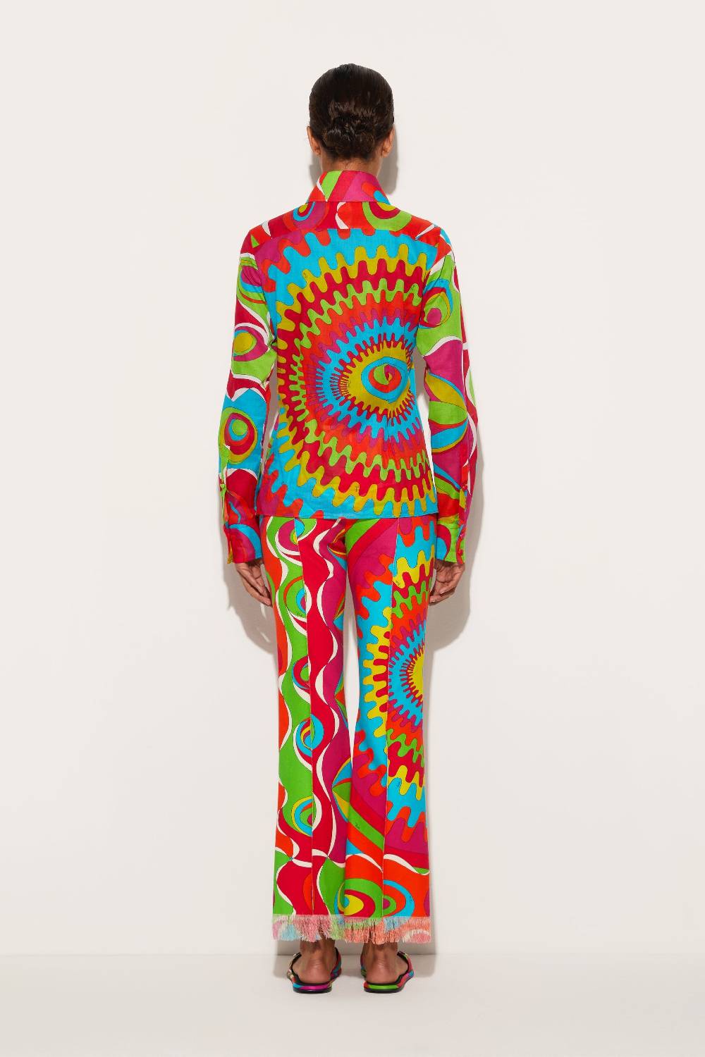 Pucci Camicia con stampa Bersaglio Qualità