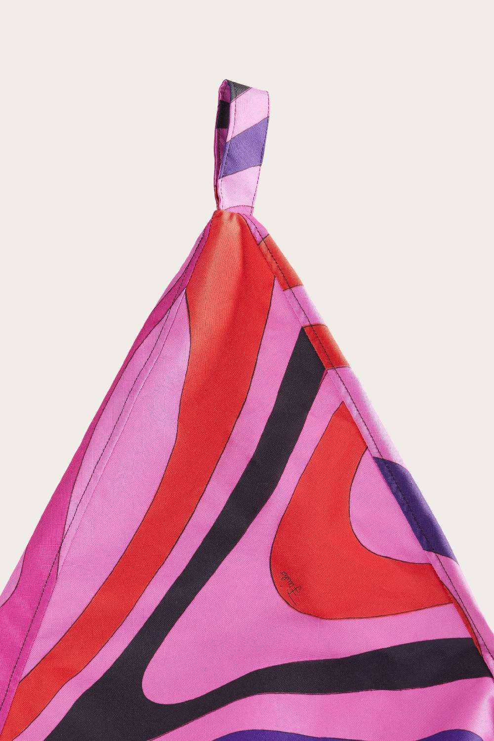 Pucci Pouf a sacco con stampa Marmo Pezzi Unici