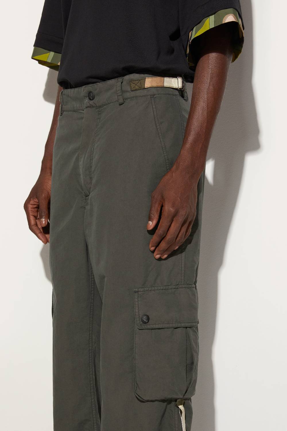 Pucci Pantaloni cargo toile di cotone Economico