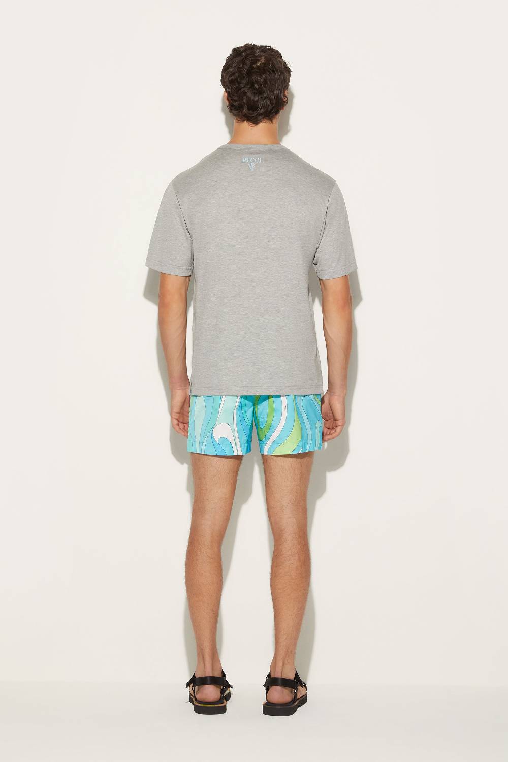 Pucci T-shirt con stampa Marmo In Vendita