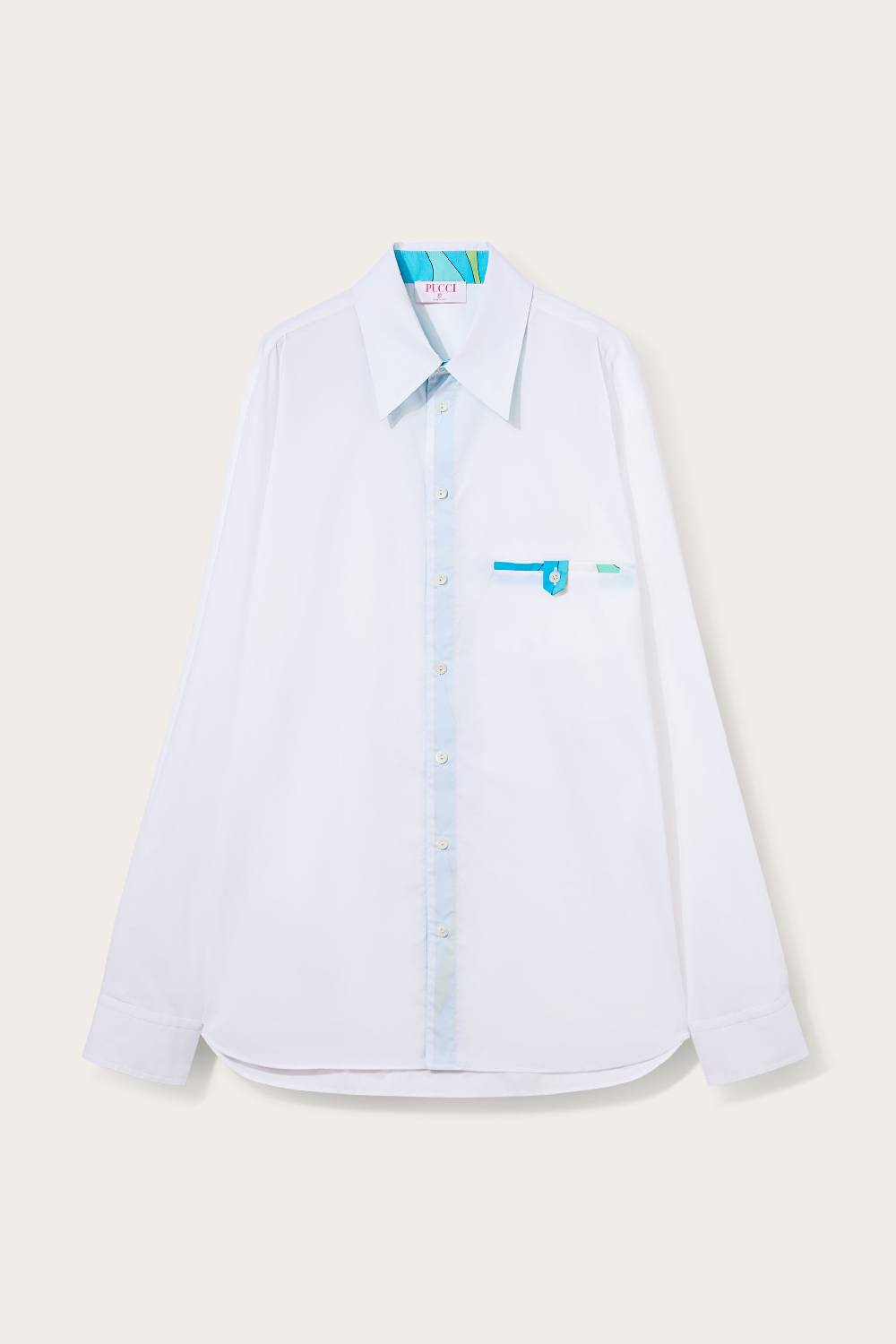 Pucci Camicia in popeline di cotone Saldi