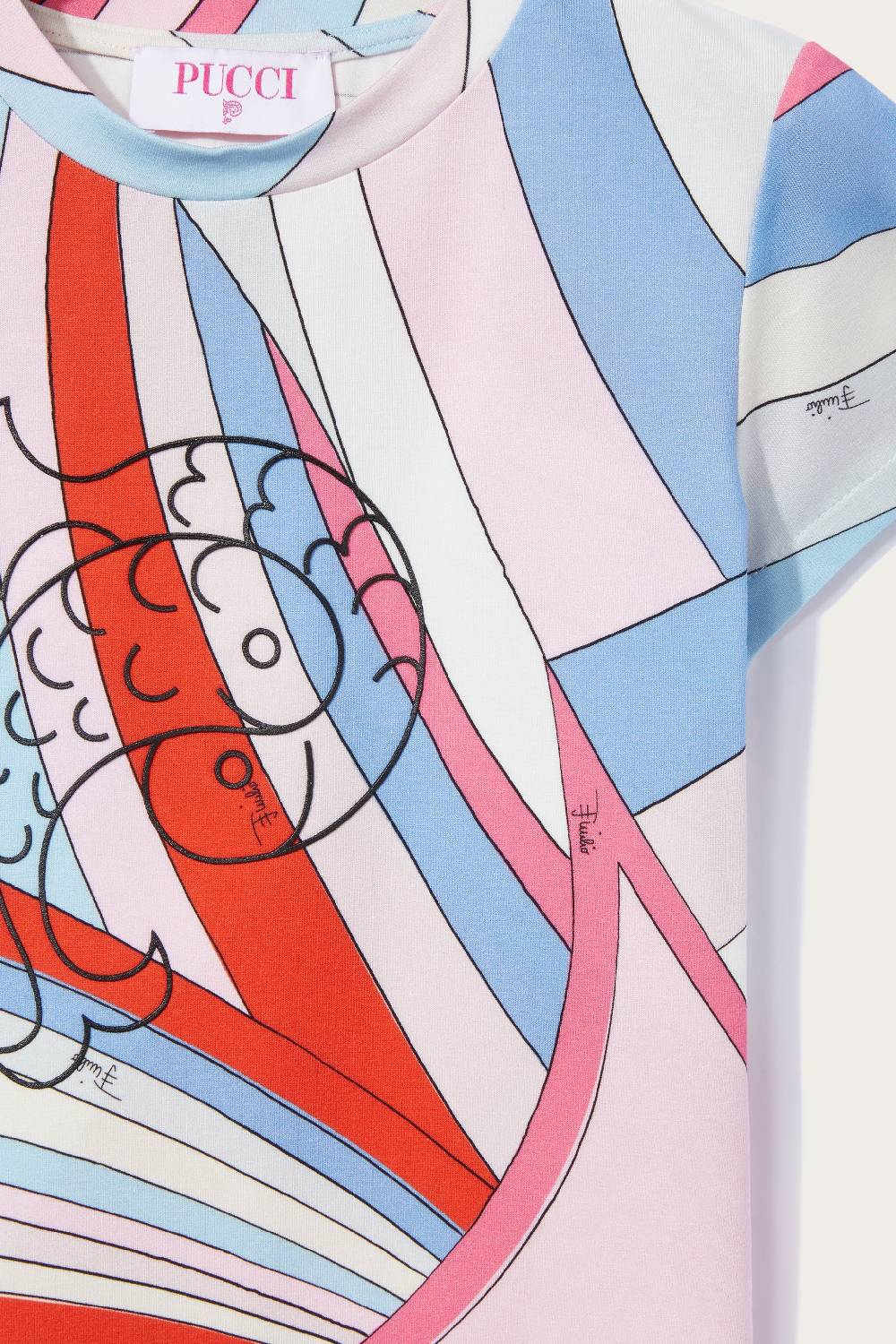 Pucci T-shirt con stampa Iride 2025