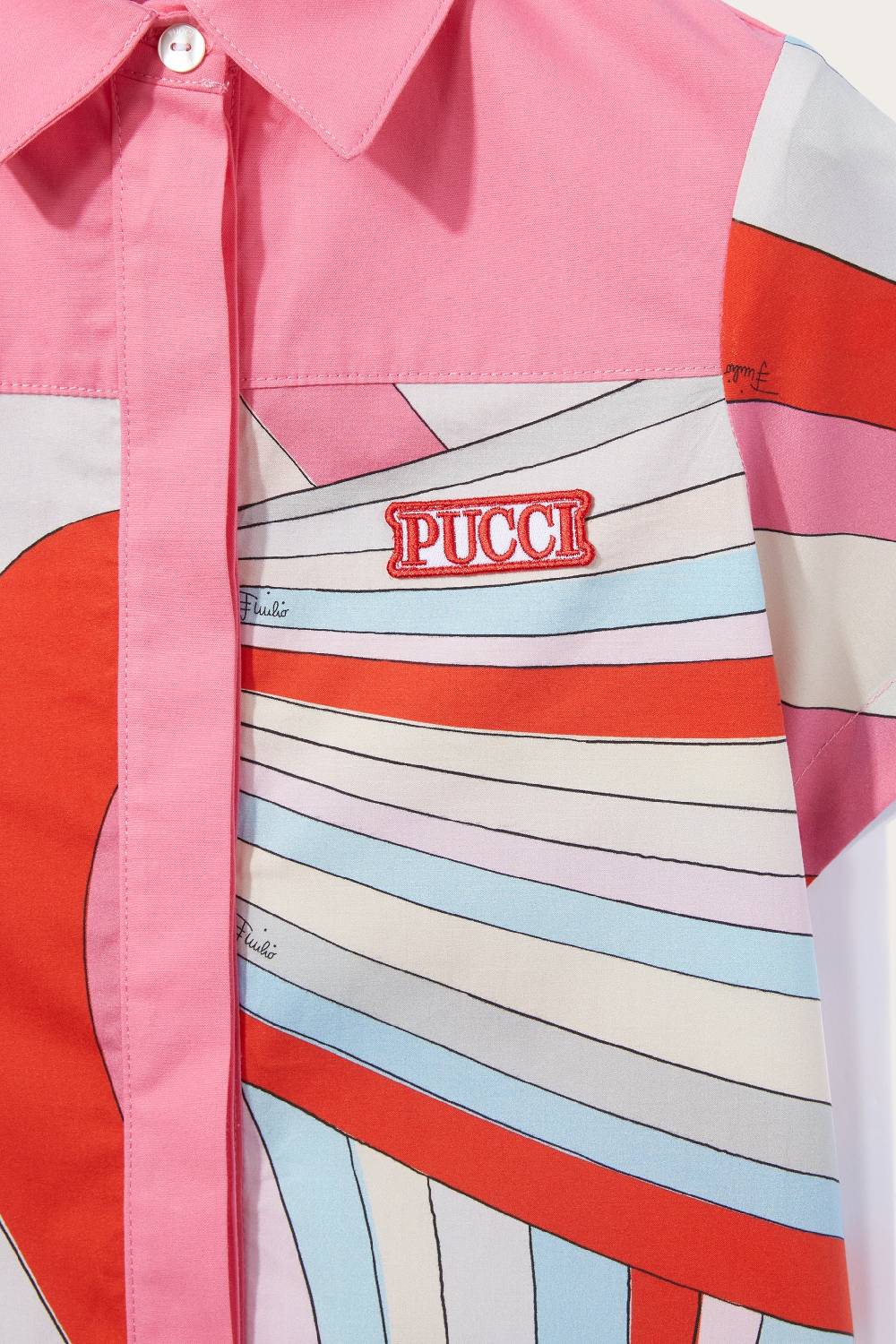 Pucci Camicia con stampa Iride Spedizione Gratuita