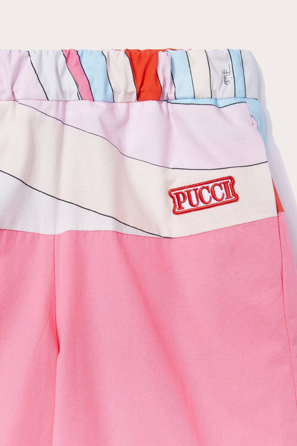Pucci Pantaloni con stampa Iride Pezzi Unici