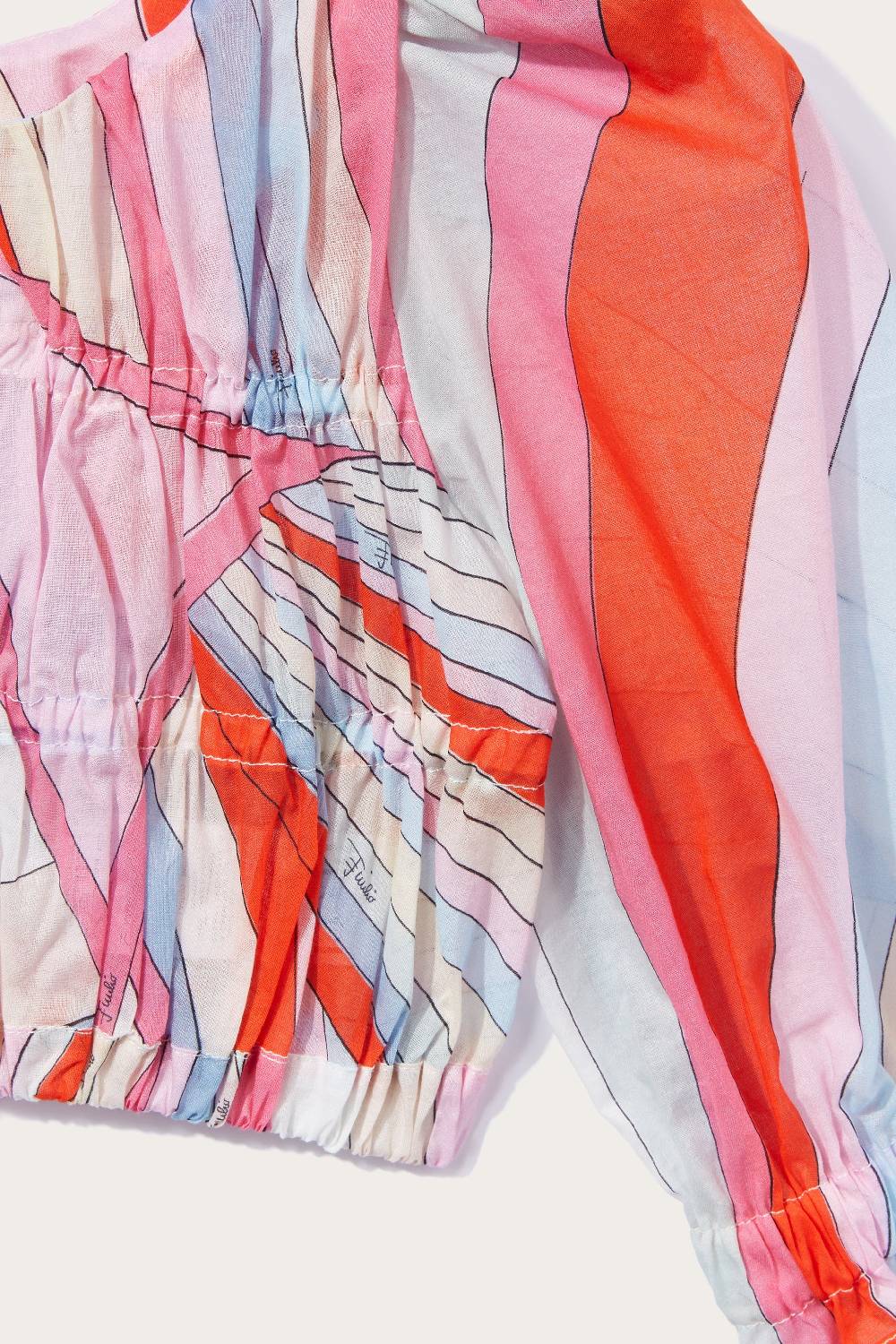 Pucci Top con stampa Iride Soddisfazione Garantita