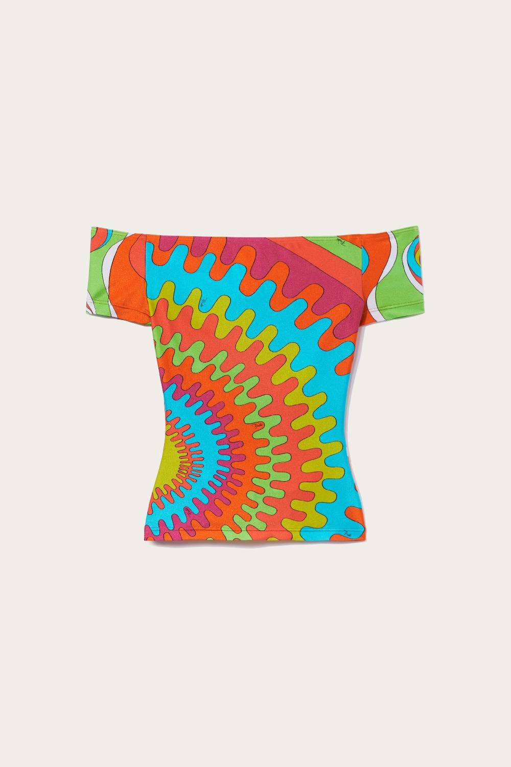 Pucci Top con stampa Bersaglio Consegna Veloce