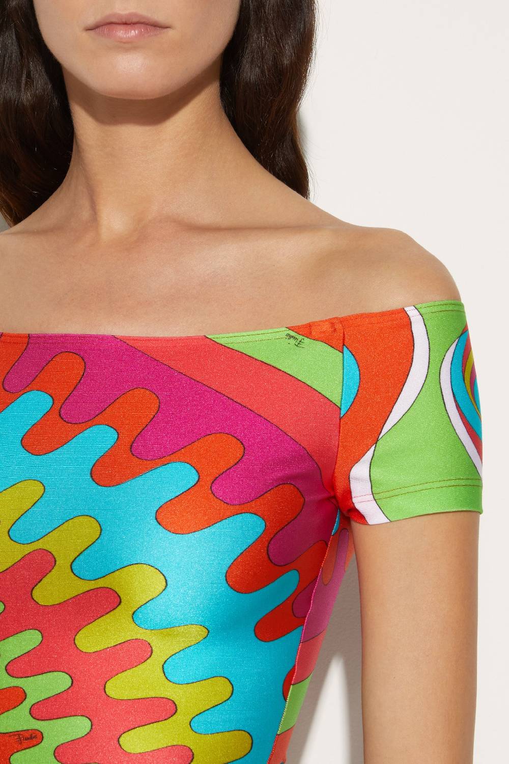 Pucci Top con stampa Bersaglio Consegna Veloce