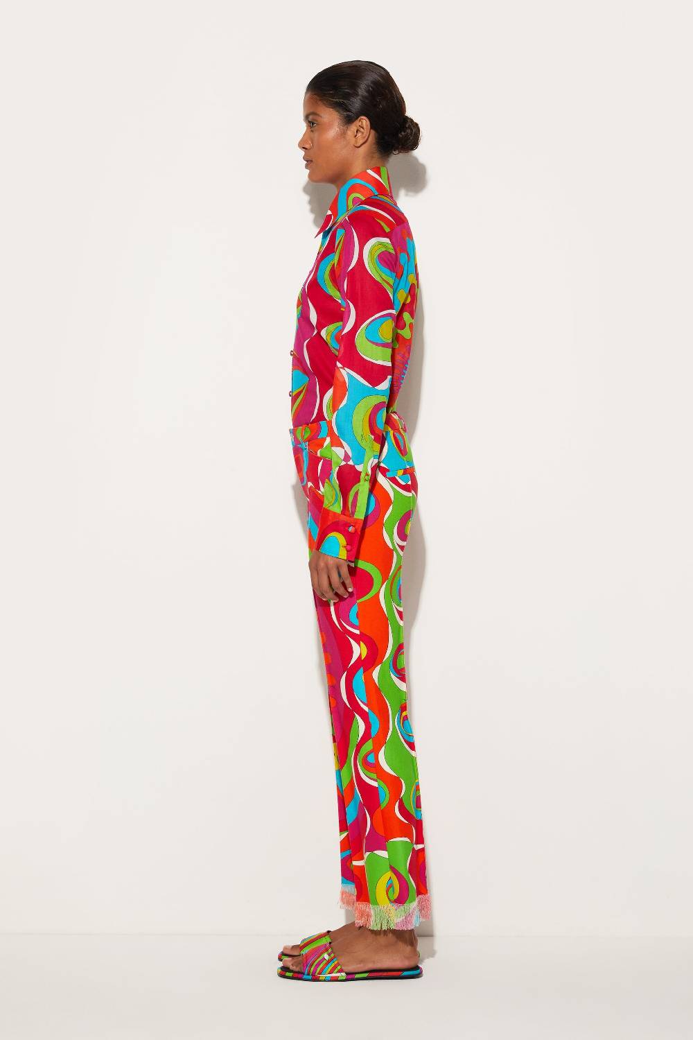 Pucci Pantaloni con stampa Bersaglio Promozione Limitata