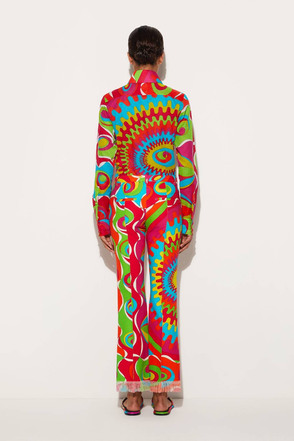 Pucci Pantaloni con stampa Bersaglio Promozione Limitata