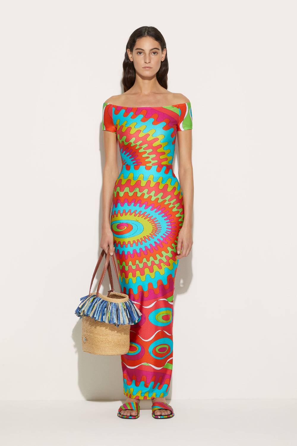 Pucci Gonna lunga con stampa Bersaglio Shopping Online