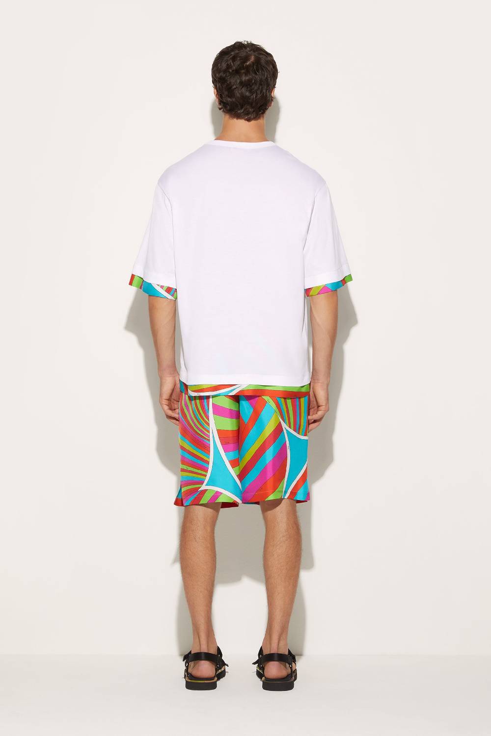 Pucci T-shirt con finiture Iride Economico