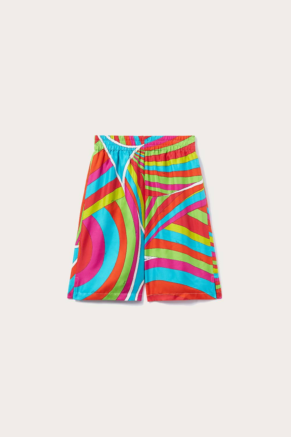 Pucci Shorts in seta con stampa Iride Online