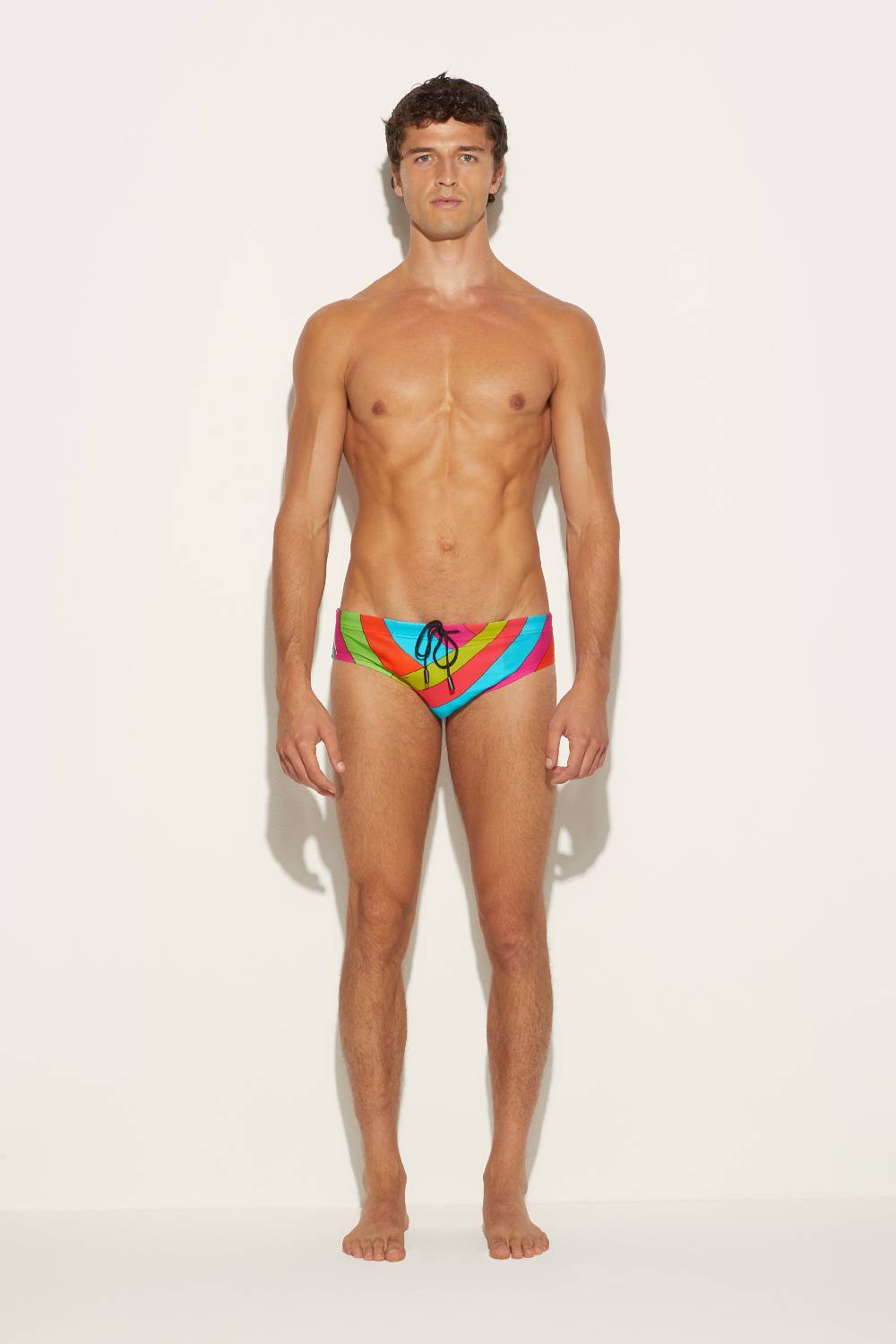 Pucci Slip da mare con stampa Iride Outlet
