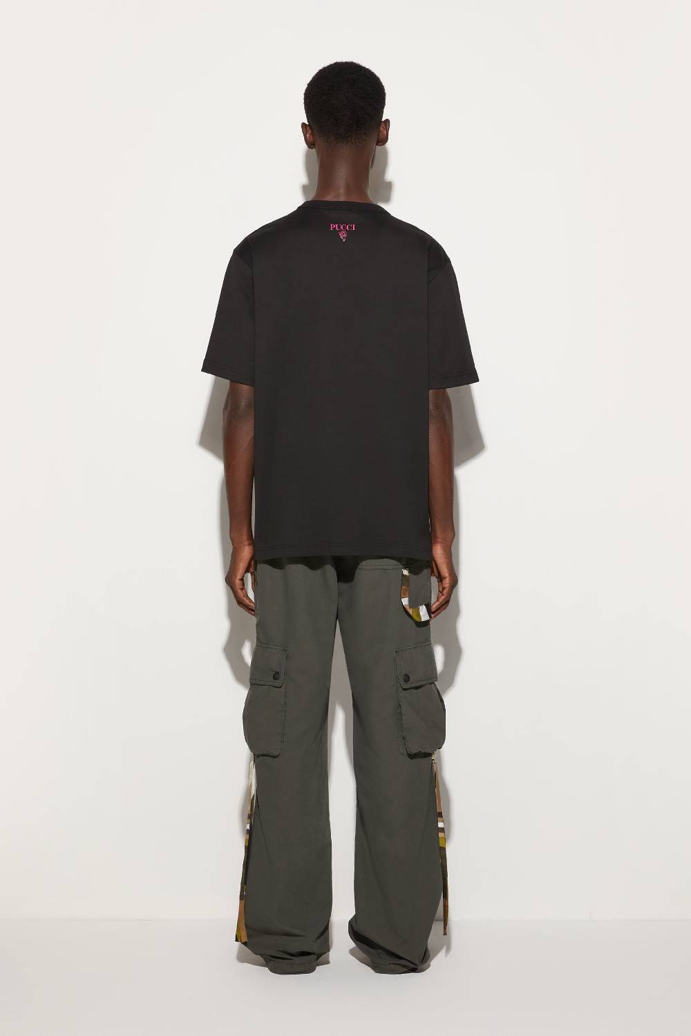 Pucci T-shirt con inserto Marmo In Vendita