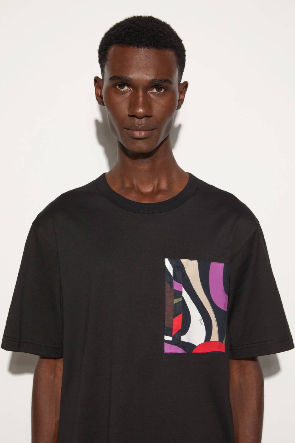 Pucci T-shirt con inserto Marmo In Vendita
