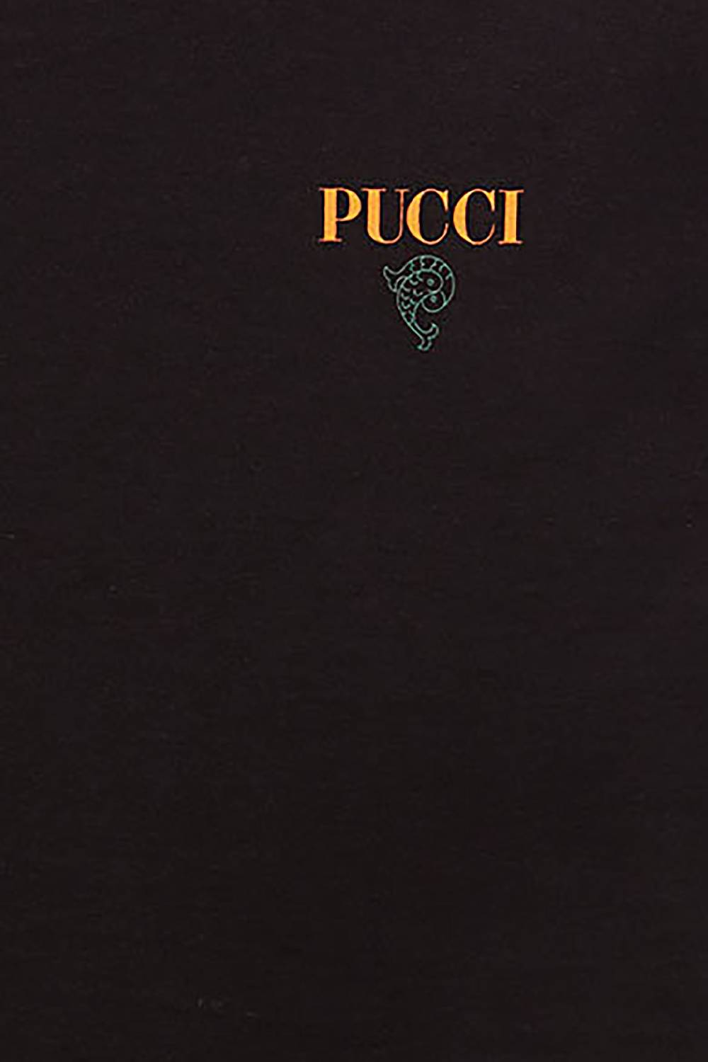 Pucci T-shirt con logo Pesci Vendita Economica