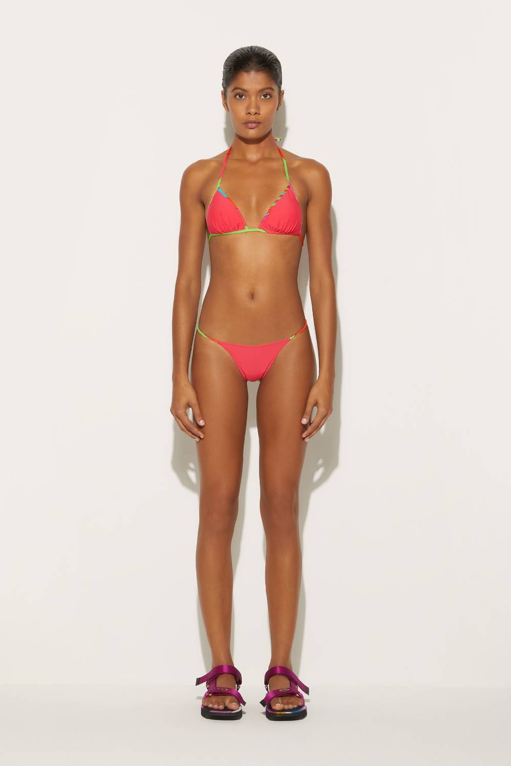 Pucci Slip bikini con finiture Iride Nuovo