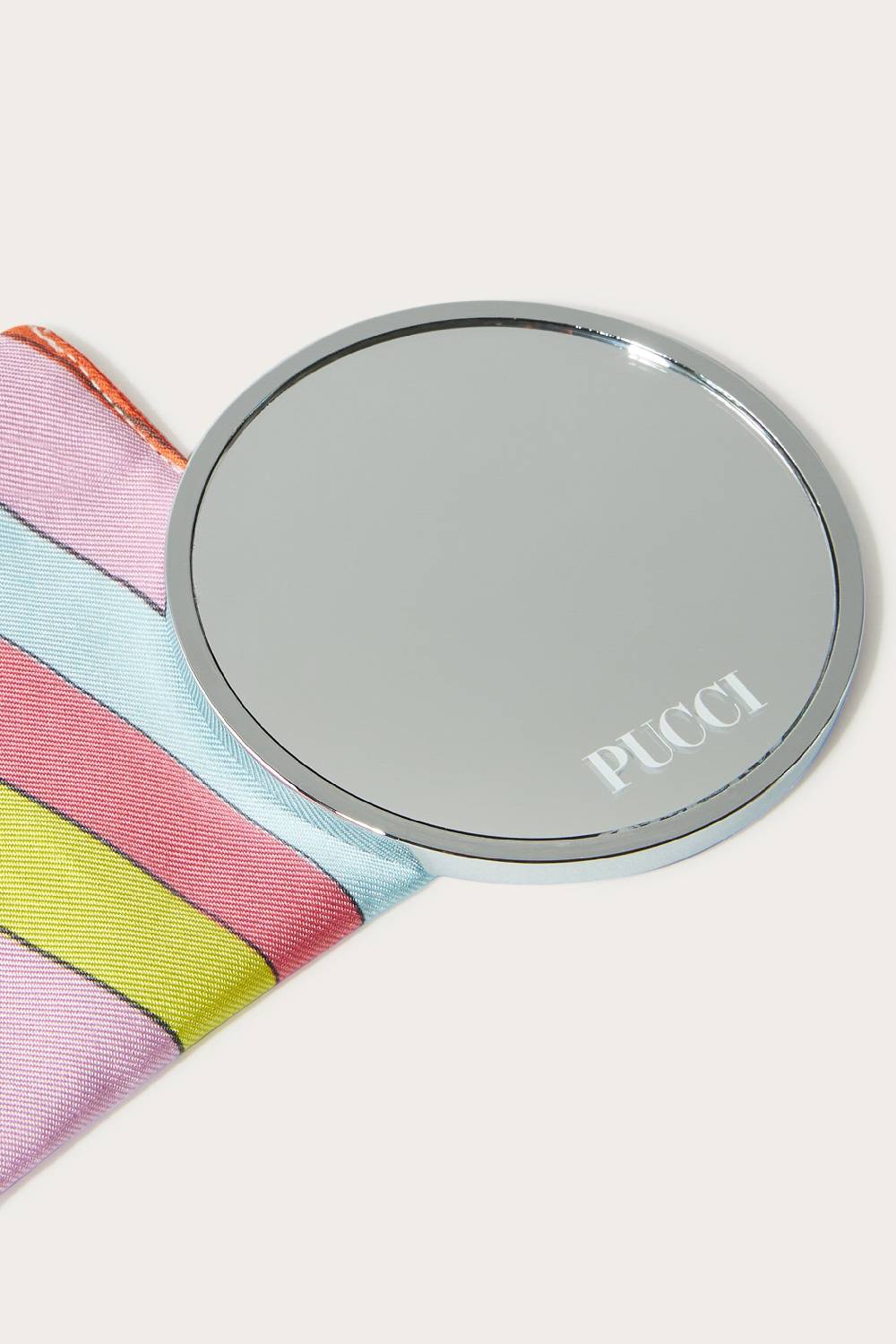 Pucci Specchietto tascabile con stampa Marmo Qualità