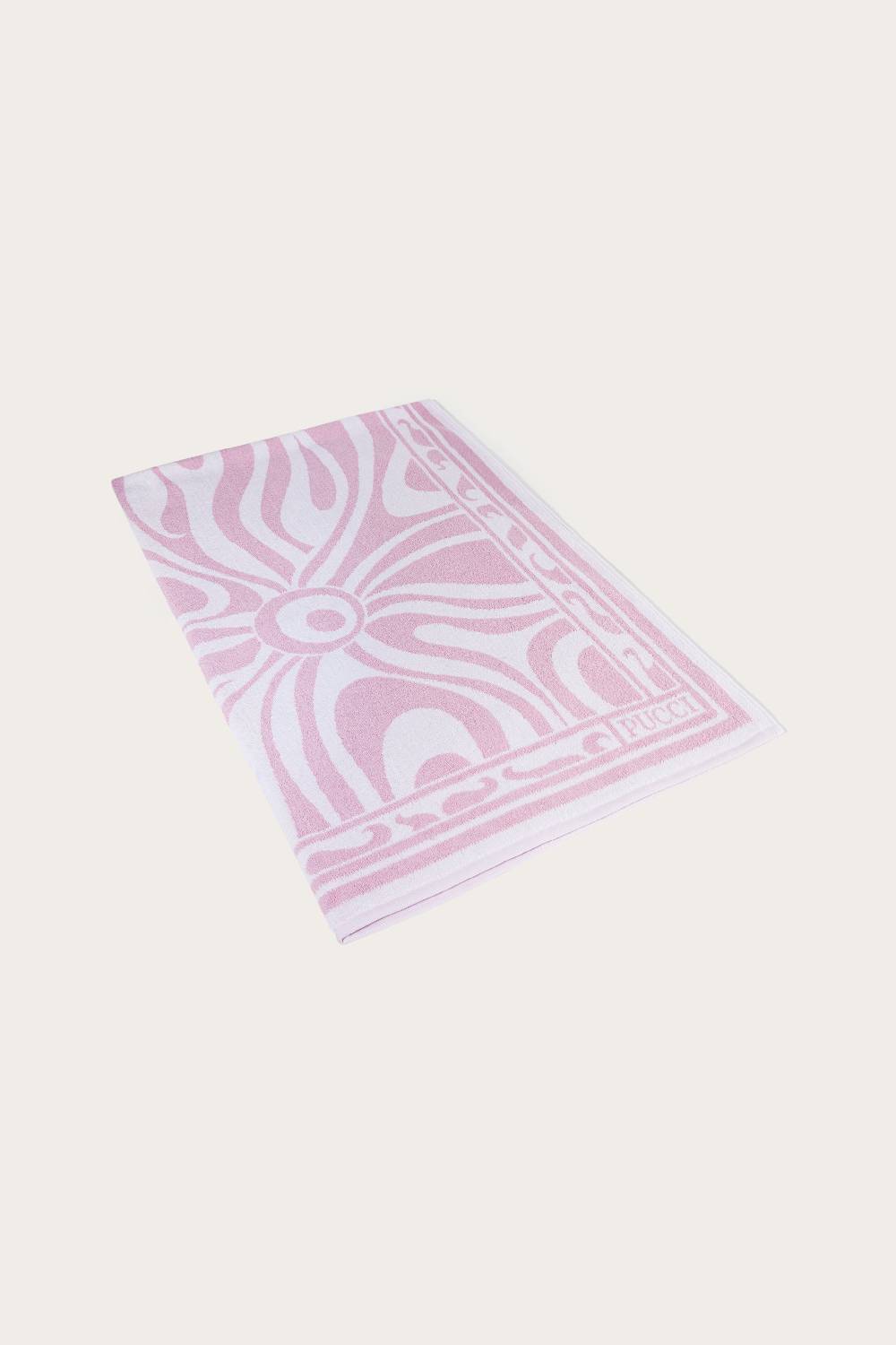 Pucci Telo mare jacquard con motivo Marmo Promozione
